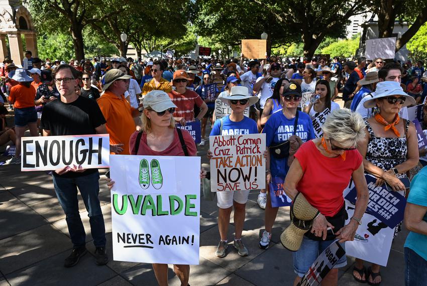 Uvalde protest